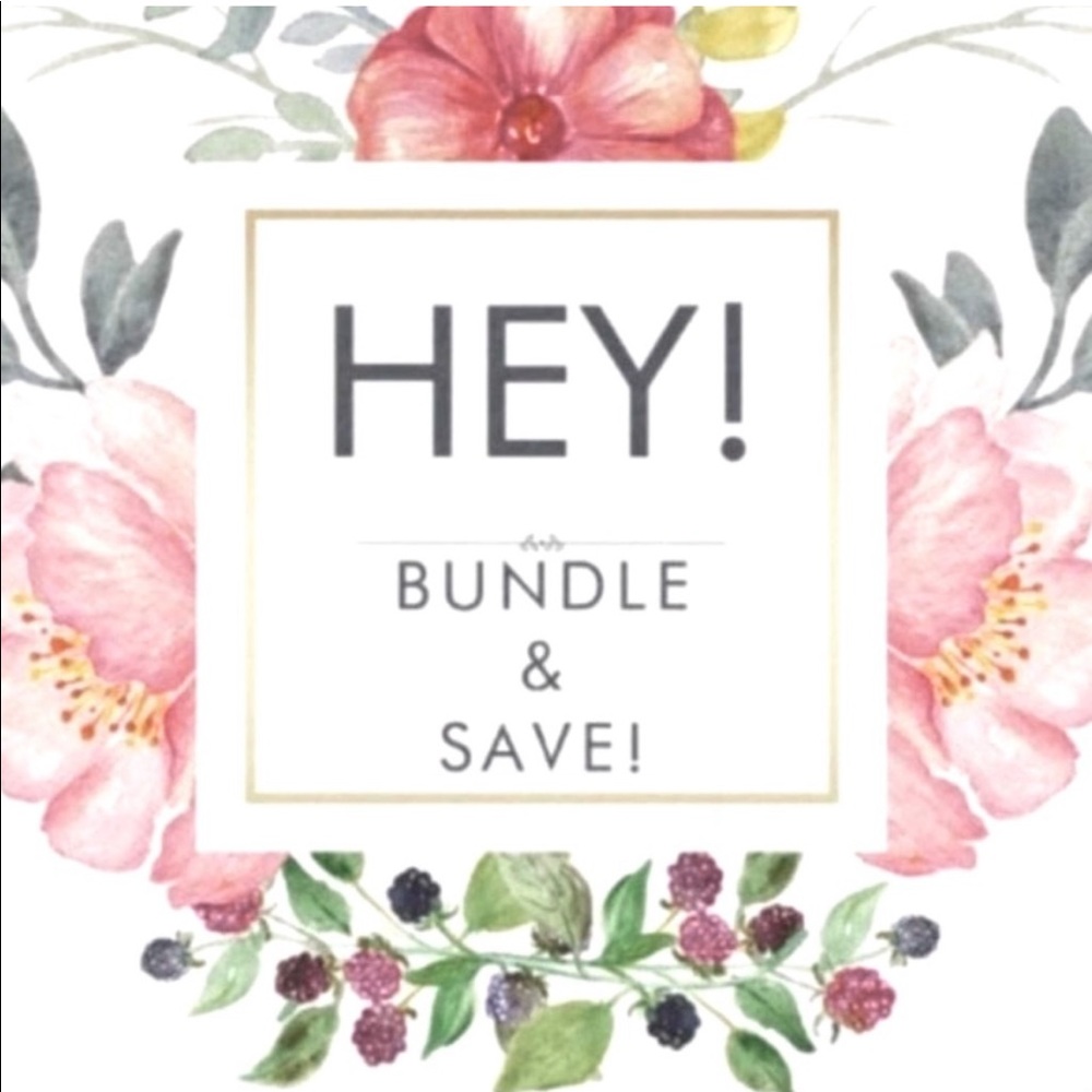 The more you bundle the more you save ! Offers also welcomed !!